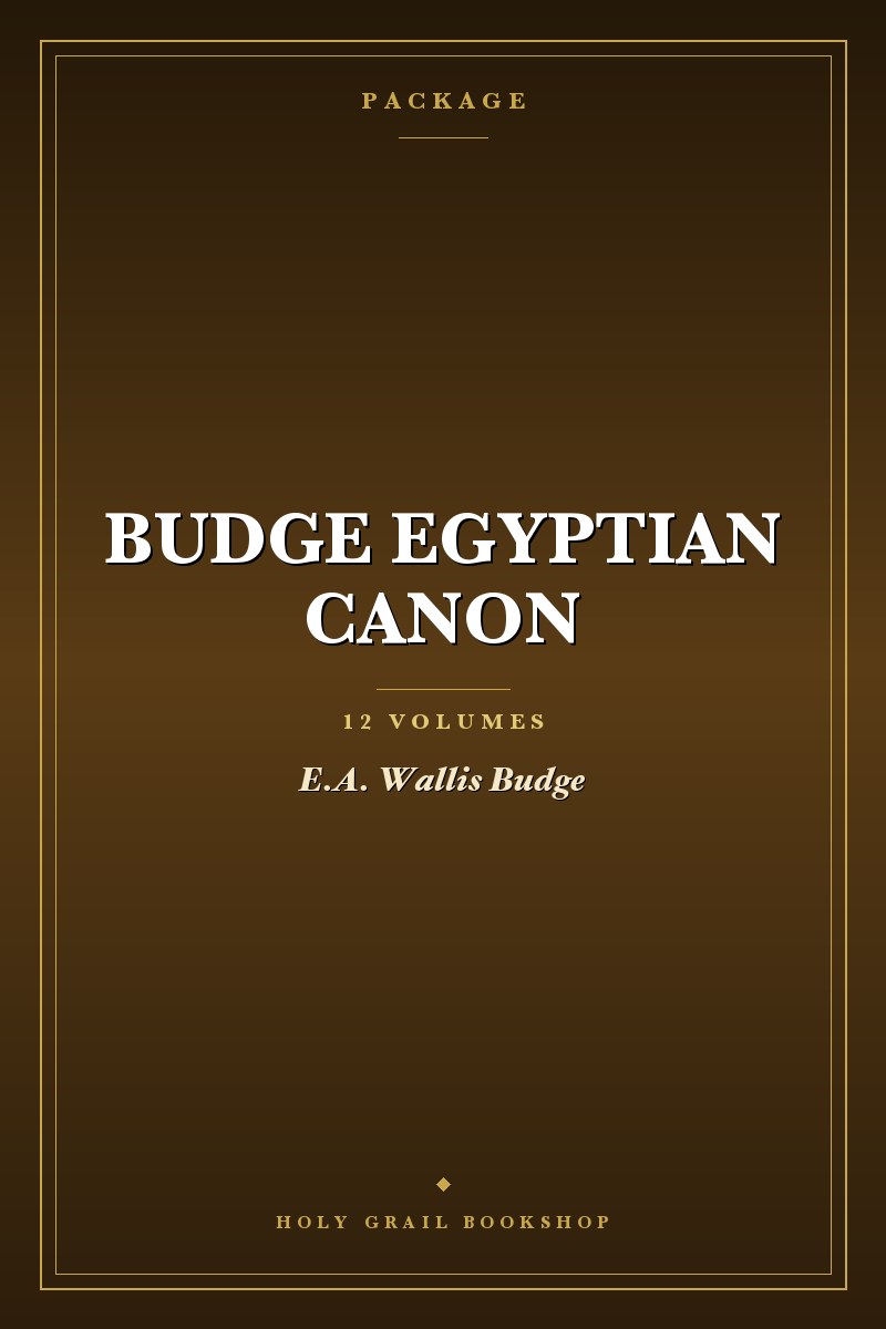 Budge Egyptian Canon Package